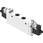 Festo 5/2 Solenoid Valve - Solenoid G 1/4 VUVG Series 24V dc, 8031533