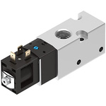 Festo 3/2 Pneumatic Solenoid Valve - Solenoid G 3/8 VUVS Series 24V dc, 8049880