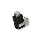 SMC 3/2 Pneumatic Solenoid/Pilot-Operated Control Valve - Solenoid Rc 1/8 VT307 Series