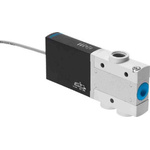 Festo 3/2 Closed, Monostable Solenoid Valve - Electrical G 1/4 MHE4 Series, 525188