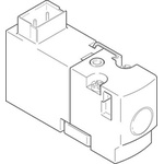 Festo 2/2 Closed Monostable Solenoid Valve - Electrical MHA1 Series, 197005