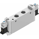 Festo 5/3 Closed Solenoid Valve - Electrical G 1/4 VUVG Series, 574431