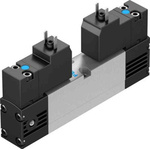 Festo 2x3/2 Closed, Monostable Solenoid Valve - Electrical VSVA Series, 546693