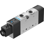 Festo 5/2 Monostable Solenoid Valve - Electrical G 3/8 VUVS Series, 575604