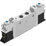 Festo 5/3 Closed Solenoid Valve - Electrical M7 VUVG Series, 566477