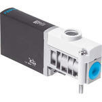 Festo 3/2 Closed, Monostable Pneumatic Solenoid/Pilot-Operated Control Valve - Electrical MHP4 Series, 525178