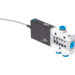 Festo 3/2 Closed, Monostable Pneumatic Solenoid/Pilot-Operated Control Valve - Electrical MHE3 Series, 525153