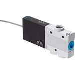Festo 3/2 Closed, Monostable Pneumatic Solenoid/Pilot-Operated Control Valve - Electrical MHE4 Series, 525189