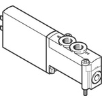 Festo 5/2 Monostable Pneumatic Solenoid/Pilot-Operated Control Valve - Electrical MHP2 Series, 525105