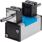 Festo 5/2 Bistable Pneumatic Solenoid/Pilot-Operated Control Valve - Electrical JMN1H Series, 159701