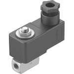 Festo 2/2 Closed, Monostable Pneumatic Solenoid/Pilot-Operated Control Valve - Electrical NPT 1/8 VZWD Series, 1492054