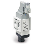 SMC Residual Pressure Release Solenoid Valve - Air G 3/8 VP546E Series