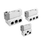 SMC 2 Position Single Valve Pneumatic Solenoid Valve - Solenoid SYA5000 Series