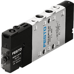 Festo 5/2 Solenoid Pilot Valve - Electrical M7 CPE Series 24V dc, 196927