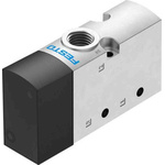 Festo 3/2 Closed, Monostable Pneumatic Solenoid Valve - Pneumatic G 1/8 VUWG Series, 575670