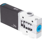 Festo 3/2 Closed, Monostable Pneumatic Solenoid/Pilot-Operated Control Valve - Electrical MHE4 Series, 525187