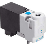 Festo 3/2 Closed, Monostable Pneumatic Solenoid/Pilot-Operated Control Valve - Electrical MHP1 Series, 197017