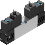 Festo 5/2 Bistable-dominant Solenoid Valve - Electrical VSVA-B-D52-ZH-A2-1C1 Series, 547077