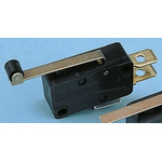 SPDT Roller Lever Microswitch, 10 A @ 250 V ac