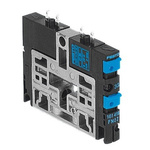 Festo 2x3/2-Way, Closed, Monostable Solenoid Valve - Electrical M7 CPV Series 24V dc