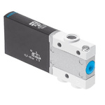 Festo 3/2-Way, Closed, Monostable Solenoid Valve - Electrical M7 MH2 Series 24V dc