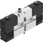 Festo 5/2-Way, Bistable, Dominant Pneumatic Solenoid/Pilot-Operated Control Valve - Electrical VSVA Series 24V dc