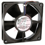 ebm-papst, 12 V dc, DC Axial Fan, 119 x 119 x 32mm, 170m³/h, 5W