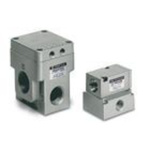 Power valve 3 position air operated 3/4" bspp body ported