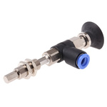 SMC 25mm Flat with Rib NBR Suction Cup ZPR25CNK10-08-A10, M10 x 1