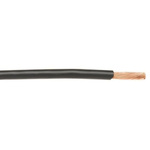 Alpha Wire Black, 0.08 mm² Equipment Wire, 305m