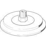 Festo 125mm Suction Cup VAS-125-3/8-SI-B