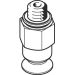 Festo 8mm PUR Suction Cup VAS-8-M5-PUR-B