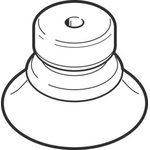 Festo 40mm Bellows PUR Suction Cup ESV-40-BU
