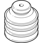 Festo 50mm Bellows Suction Cup ESV-50-CS