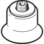 Festo 20mm Flat NBR Suction Cup ESS-20-SNA