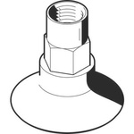 Festo 30mm Deep Vulkollan Pneumatic Suction Cup ESS-30-GT-G1/8-I, 1/8 in
