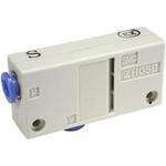 SMC Vacuum Generator, 1.8mm nozzle , -66kPa 128L/min, ZH series