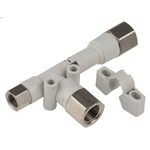 SMC Vacuum Generator, 1.3mm nozzle , -90kPa 40L/min, ZH series