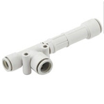 SMC Vacuum Generator, 1mm nozzle , -90kPa 26L/min, ZH series