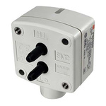 SMC Pressure Switch, -0.2kPa to 2 kPa