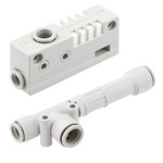 SMC Vacuum Ejector, 0.7mm nozzle , 48kPa 12L/min, ZH series