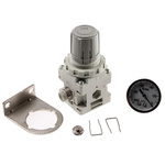 SMC Metric M8 port 240L/min Vacuum Regulator, -100kPa to -1.3kPa