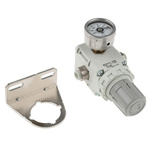 SMC Metric M6 port 140L/min Vacuum Regulator, -100kPa to -1.3kPa