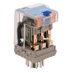 Turck, 24V dc Coil Non-Latching Relay 3PDT, 6A Switching Current Plug In