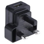 RS PRO 5W Plug-In AC/DC Adapter 5V dc Output, 1A Output