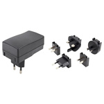 RS PRO 5.4W Plug-In AC/DC Adapter 9V dc Output, 600mA Output