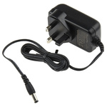 RS PRO 15W Plug-In AC/DC Adapter 9V dc Output, 1.67A Output