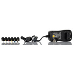 RS PRO 9W Plug-In AC/DC Adapter 3, 4.5, 5, 6, 7.5, 9, 12V Output, 2A Output