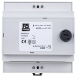 RS PRO 35VA DIN Rail Transformer, IEC 61558-2-6, 230V ac Primary, 24V ac Secondary