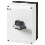 Eaton 3 Pole Enclosed Non Fused Isolator Switch - 125 A Maximum Current, 59 kW Power Rating, IP65